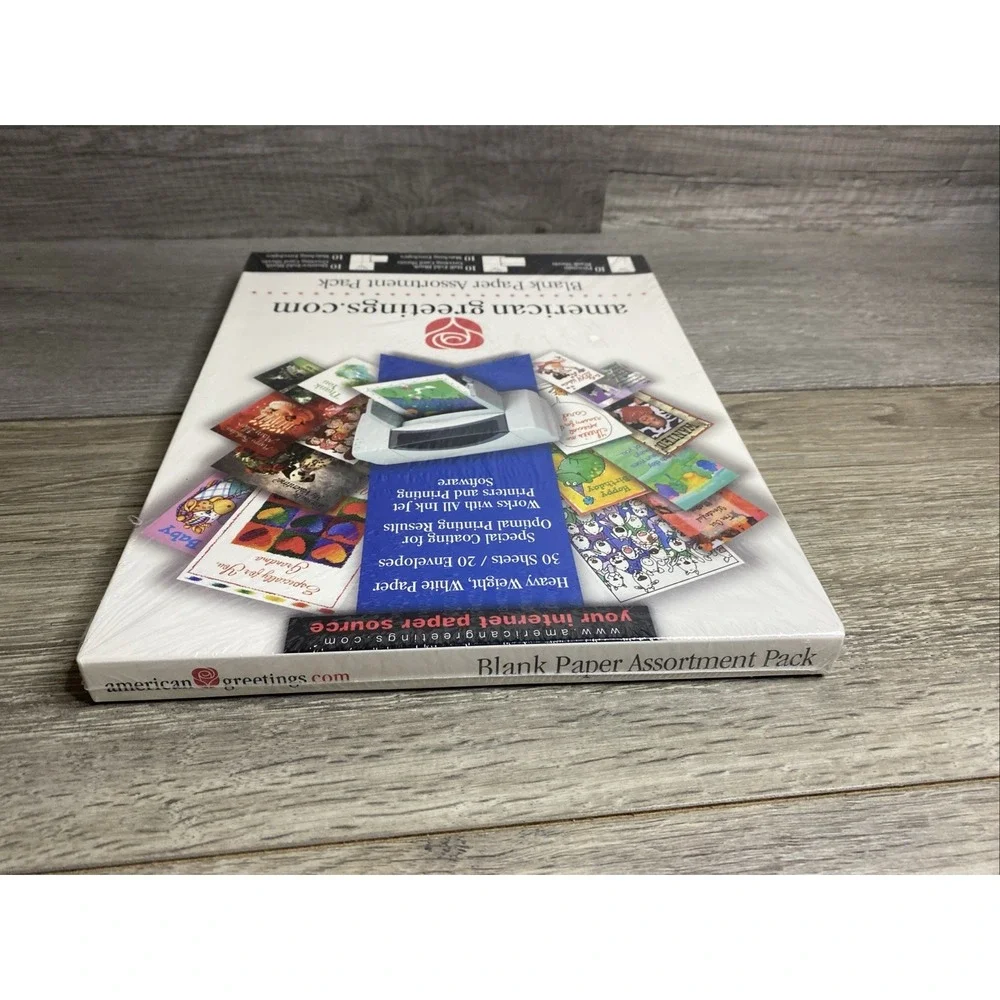 American Greetings Blank Paper Assortment Pack NEW SEALED